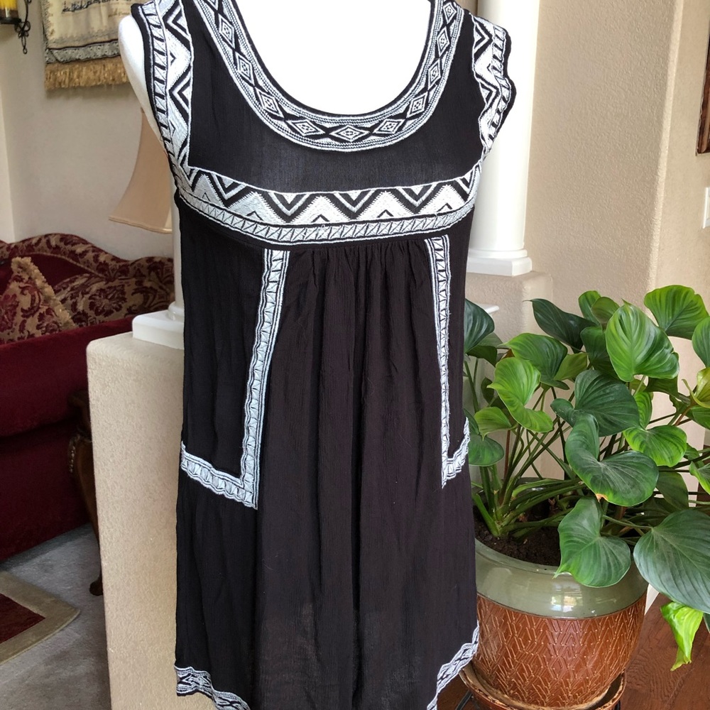 Black summer top